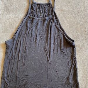 Grey American Eagle crop top